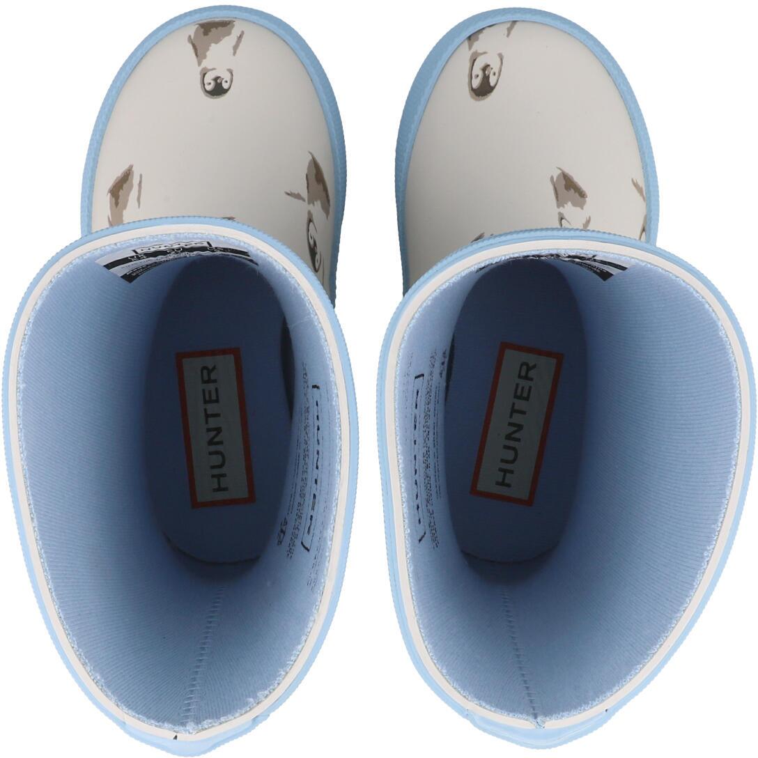 Hunter Kids First Penguin Print Boot Sand HFRK0042252EG
