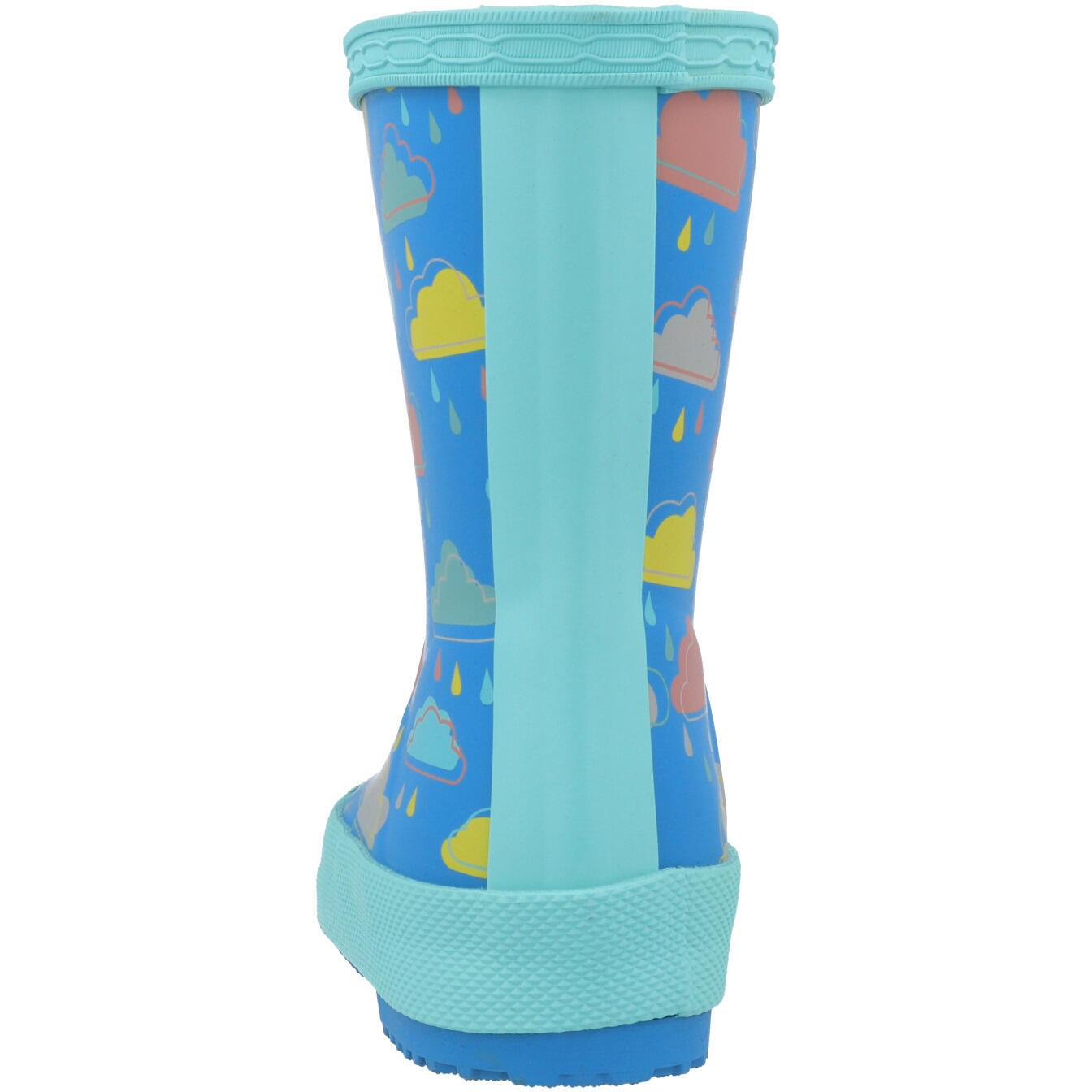 Hunter Kids First Rain Cloud Print Boot Rain Cloud HFRK0040252RC