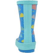 Hunter Kids First Rain Cloud Print Boot Rain Cloud HFRK0040252RC