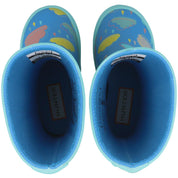 Hunter Kids First Rain Cloud Print Boot Rain Cloud HFRK0040252RC