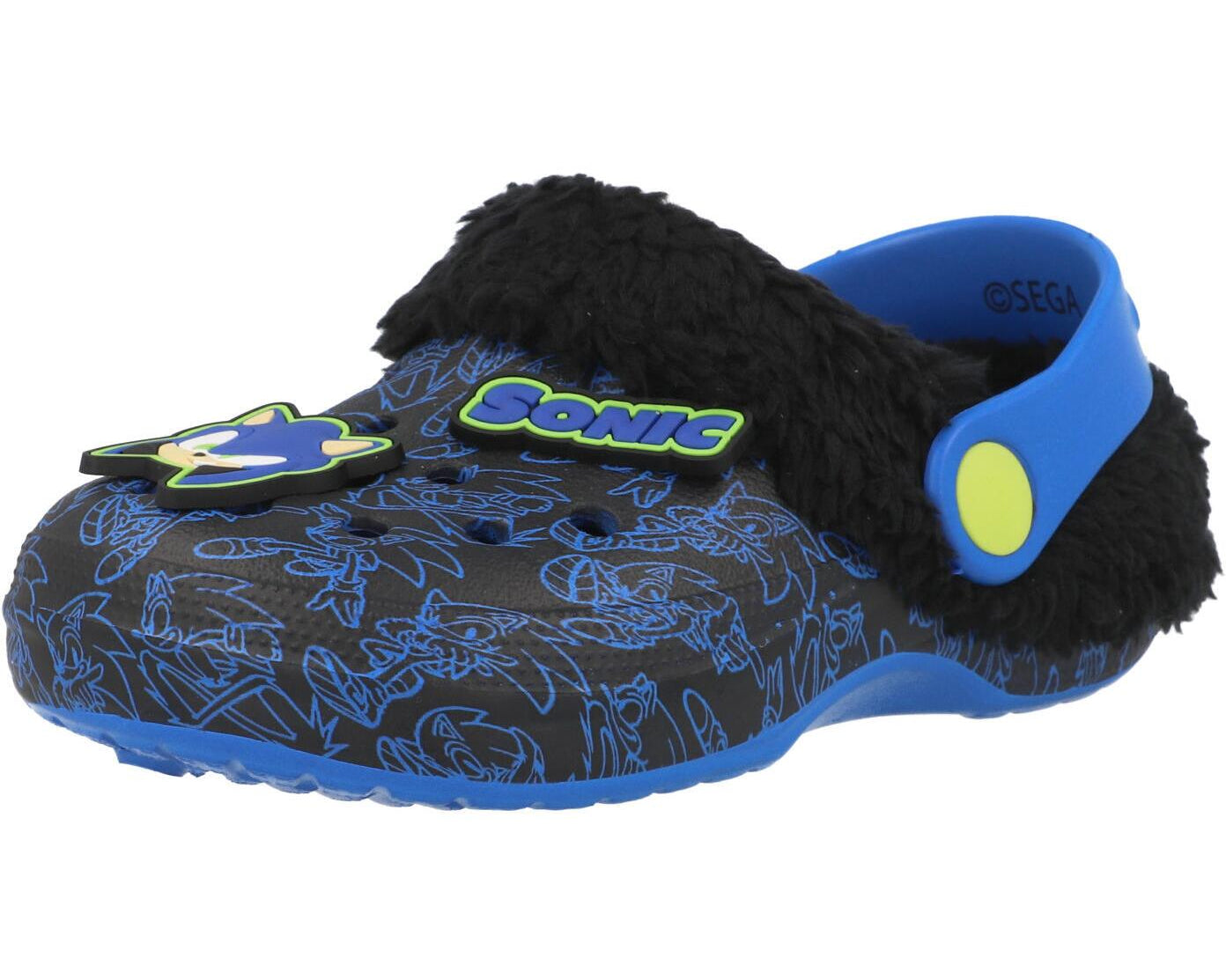 Sonic the Hedgehog Lennox Badge Clog Blue GDI31012