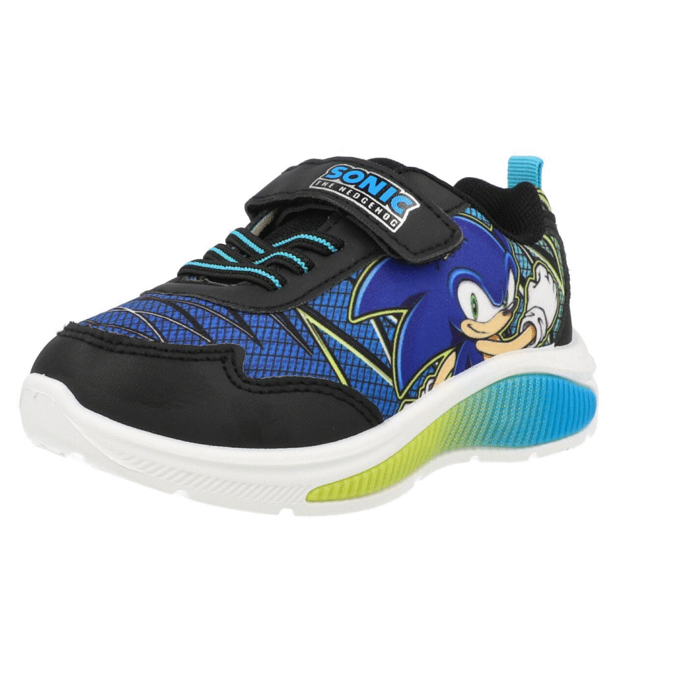 Sonic the Hedgehog Trainers Black/Green SC000845538