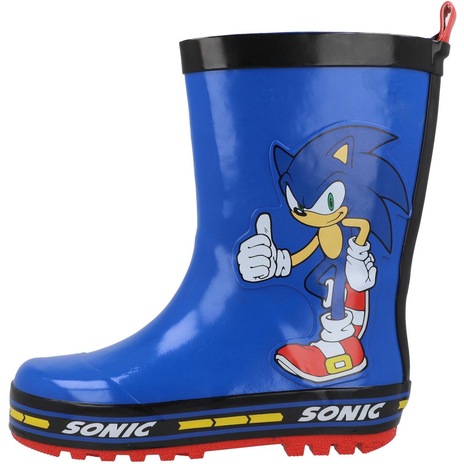 Sonic the Hedgehog Wellies Cobalt Blue/Black SC000860955