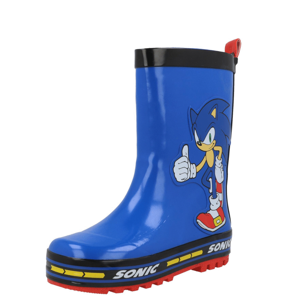 Sonic the Hedgehog Wellies Cobalt Blue/Black SC000860955
