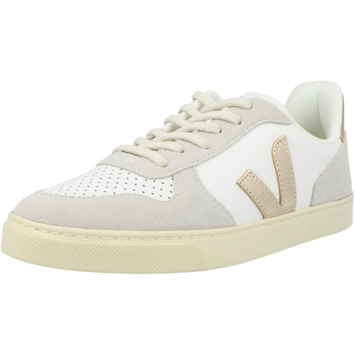 Veja V-10 Laces White/Natural/Platine CX0520620C