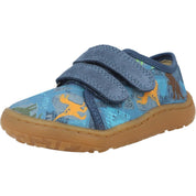 Froddo Barefoot Canvas Denim Dinosaur G170044015