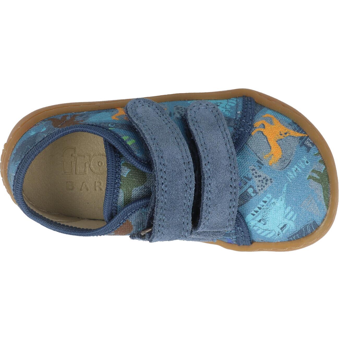 Froddo Barefoot Canvas Denim Dinosaur G170044015