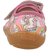 Froddo Barefoot Canvas Pink Unicorn G170044012