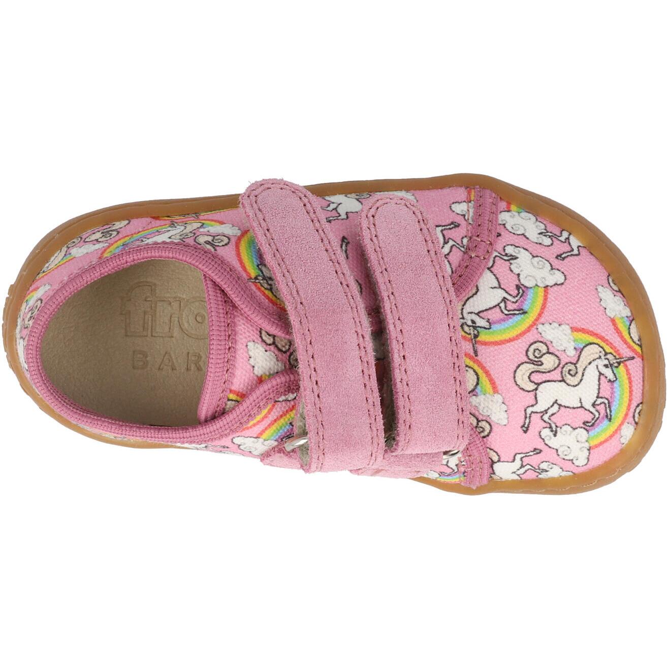 Froddo Barefoot Canvas Pink Unicorn G170044012