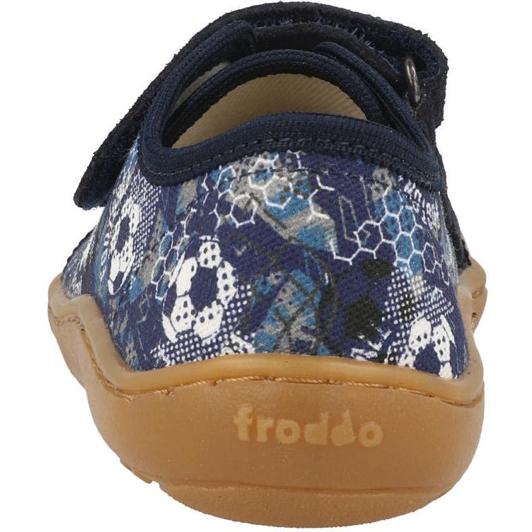 Froddo Barefoot Canvas Blue Football G17004407