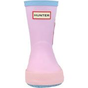 Hunter Kids First Unicorn Print Boot Blue Frost/Parfait Pink HFRK0008261FF
