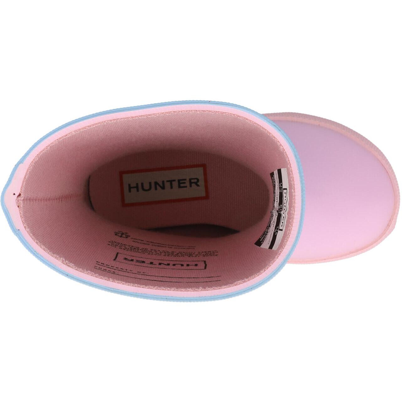 Hunter Kids First Unicorn Print Boot Blue Frost/Parfait Pink HFRK0008261FF