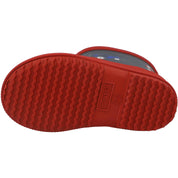 Hunter Kids First Construction Print Boot Hunter Navy/Military Red HFRK0003261NI