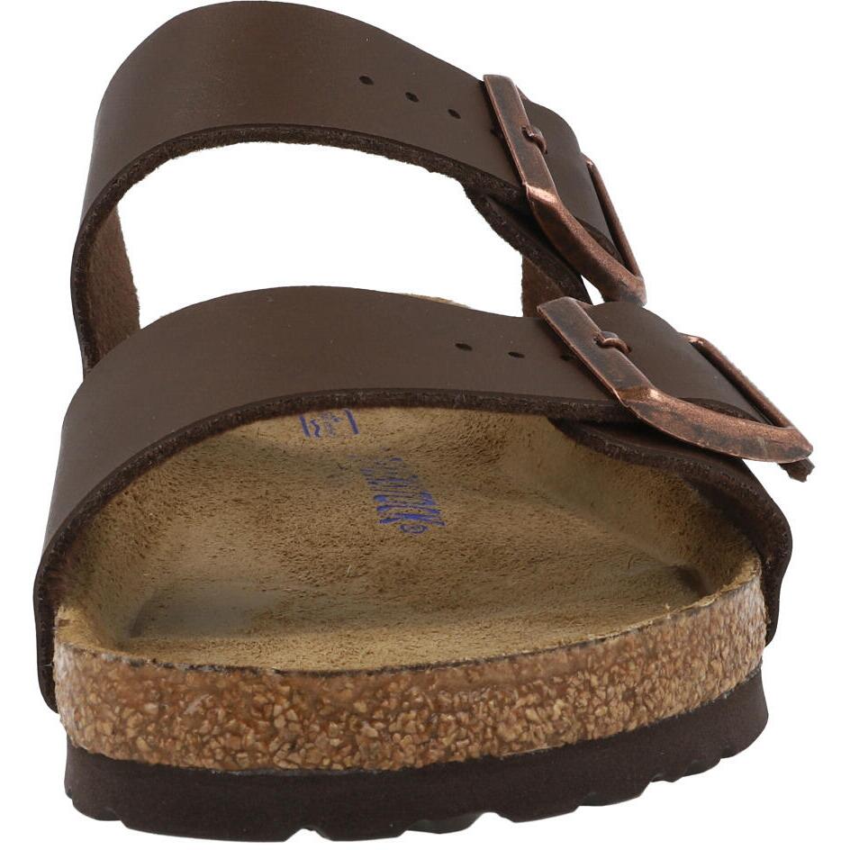 Birkenstock Arizona Soft Footbed Dark Brown Sandals – Awesome Shoes