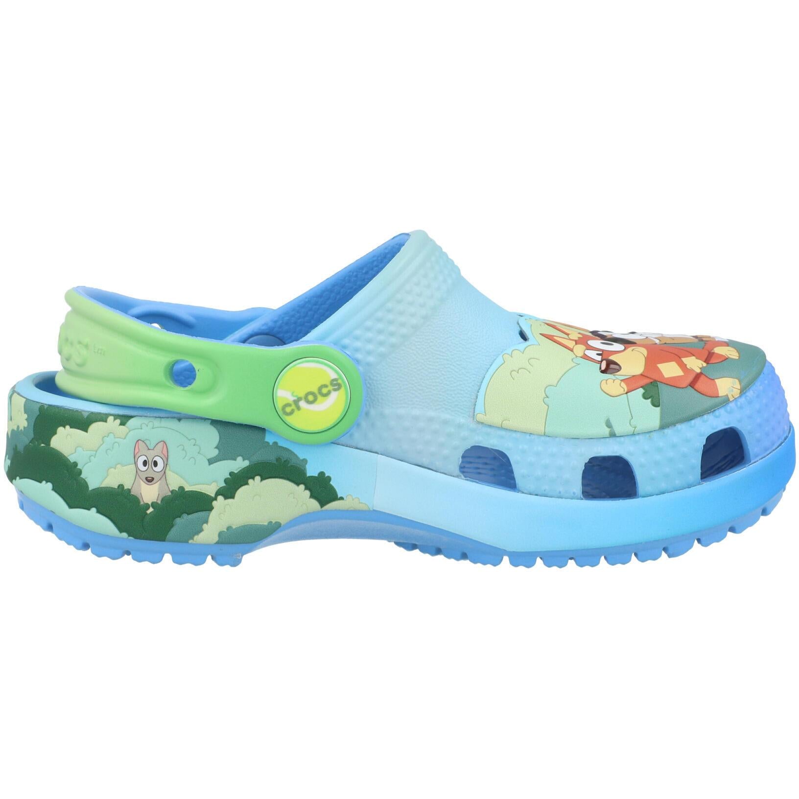 Crocs Kids Bluey Multi Classic Clog T Multi 21236990H