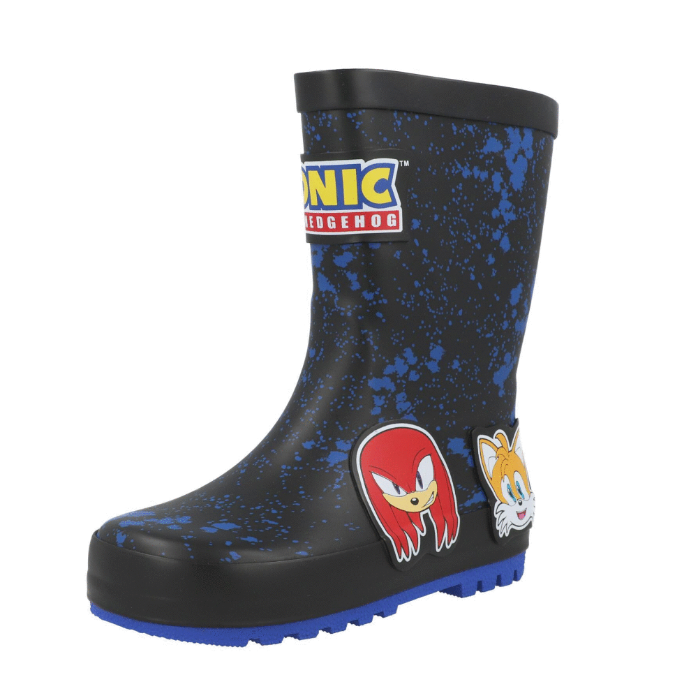 Sonic the Hedgehog Creda Welly Blue GUV32421