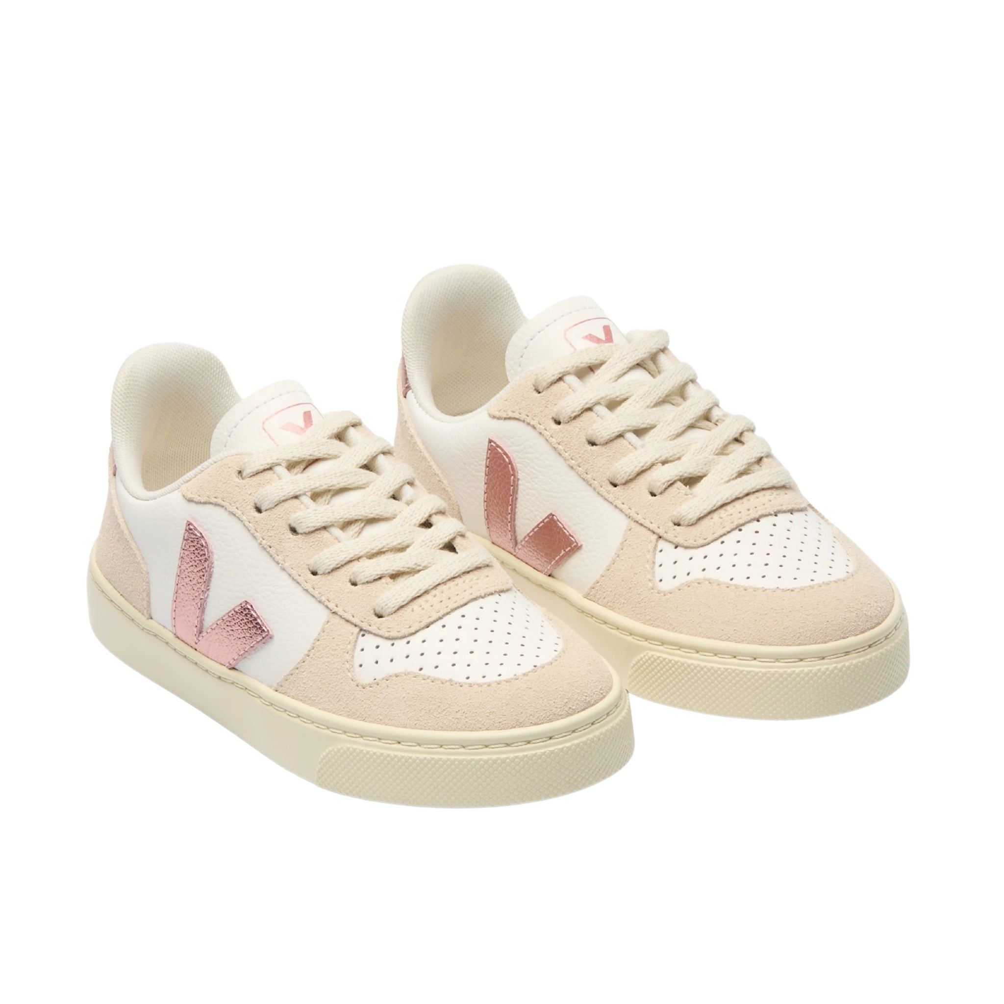 Veja V-10 Laces White/Nacre/Sable CX0522141C