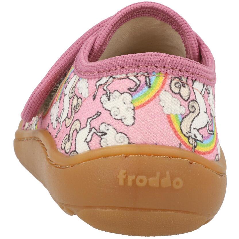 Froddo Barefoot Slippers White Pink Unicorn G170043811