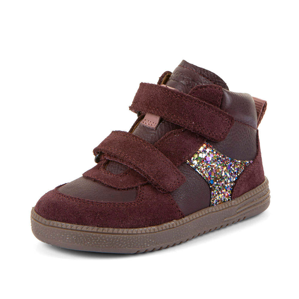 Froddo Barefoot Loop High-Tops Dark Bordeaux G21101574